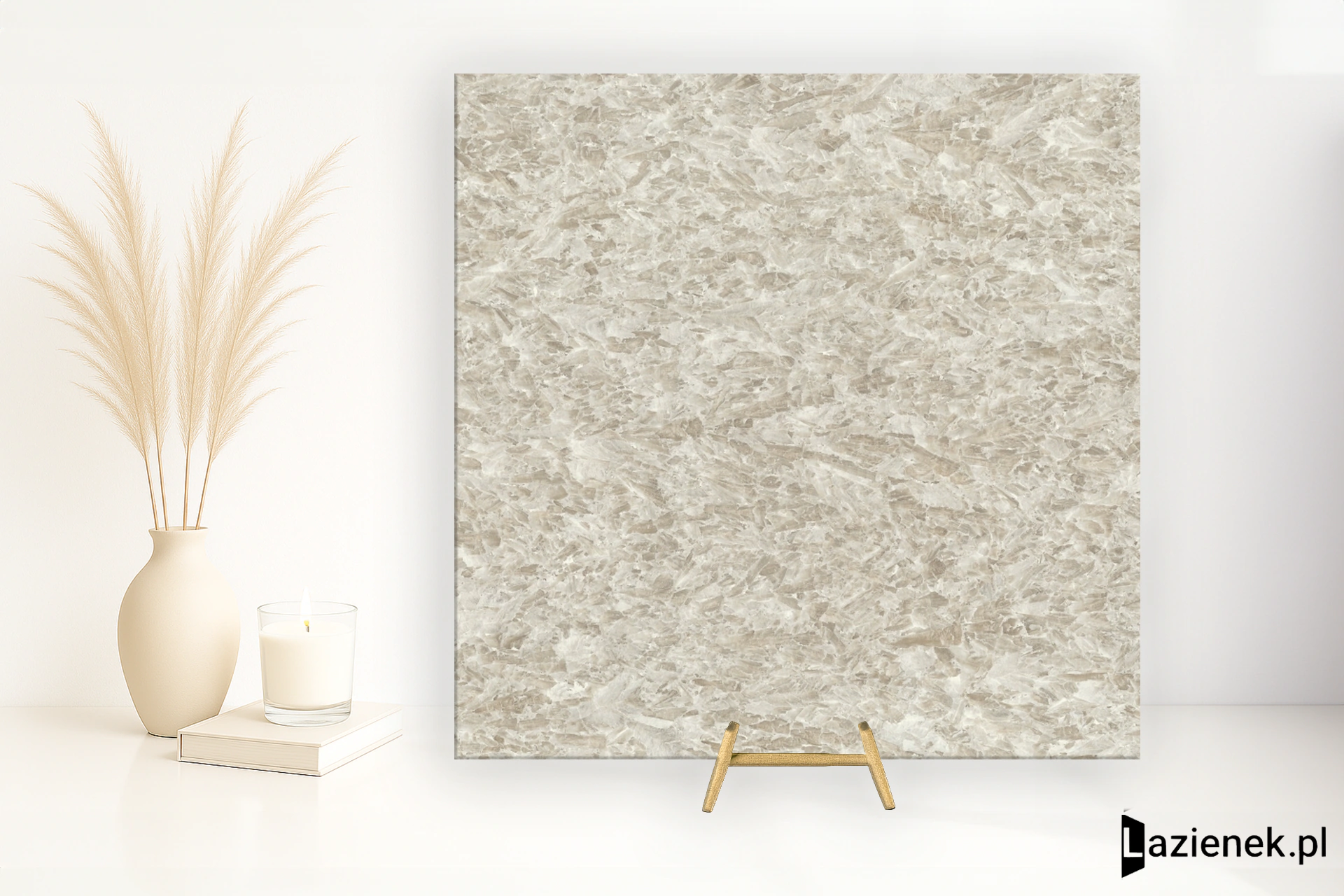 Graniti Fiandre Selenite Maximum Selenite White kryształowa 150x150 cm gr. 6 mm - płytka rektyfikowana / MSJ29861515